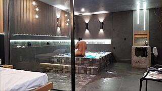 Morena Can't Handle My Big Black Cock In Bathtub Sex