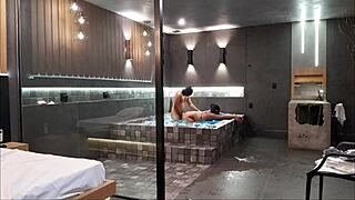 Morena Can't Handle My Big Black Cock In Bathtub Sex