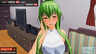 oh wow, cc is anally dominating lelouch in code geass!