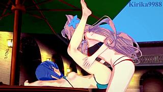 OMG! Tsubasa Kazanari and Maria Cadenzavna Eve in Wild Futanari Action! Symphogear Hentai Gets Insane with Intense Sex!