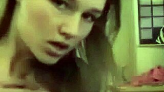 why is this teen blonde ripping her clothes off?