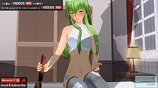 oh wow, cc is anally dominating lelouch in code geass!