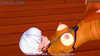 Valkyrie from Apex Legends gets fucked in this full fantasy hentai scene