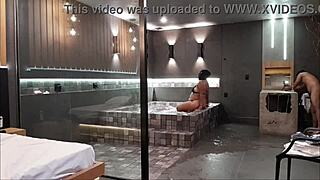 Morena Can't Handle My Big Black Cock In Bathtub Sex