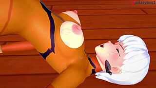 Valkyrie from Apex Legends gets fucked in this full fantasy hentai scene