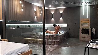 Morena Can't Handle My Big Black Cock In Bathtub Sex