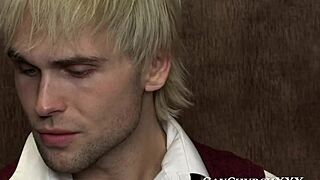 Aspiring blonde priest admits to wild, impure sexual acts with intensity.