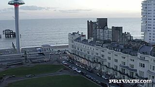 Big Titty Brunette Chelsea Ellis Feels Interracial Passion