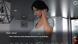 Perfect Bond 4 shows stepmom’s hard nipples tempting young guy in cartoon game