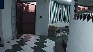 Meet curvy neighbor, take home for intimate photos