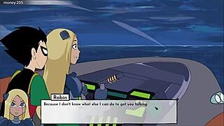 i watch terra in 18titans episode 54 getting intimate