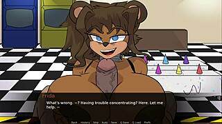 Yo, can you believe this soft pillowy mass around my member in the FNAF porn game boobjob compilation? It’s wild!