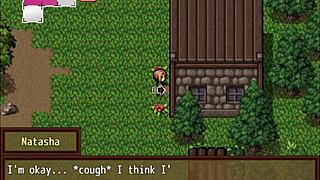 Rescuing two more hot milfs from zombies in this hentai game!