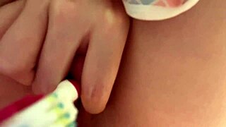 How wet can this close up pussy play get?