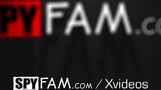 Spyfam step sisters suck numerous big dicks in this compilation