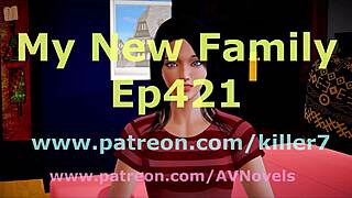 New Family Adventures: Missionary with Monster Cock in Anime Style