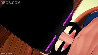 Novia Usa Mascara De Enderman Para Jugar Hentai 3d