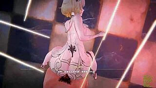 I can’t stop watching Aglaea in this wild anime hentai scene. It’s pure fire!