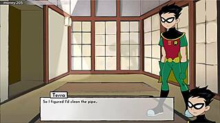 i watch terra in 18titans episode 54 getting intimate