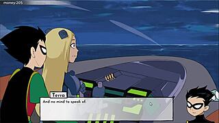 i watch terra in 18titans episode 54 getting intimate