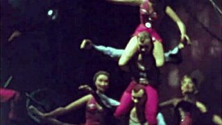 Vintage erotic cartoon illustration