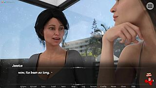 Perfect Bond 4 shows stepmom’s hard nipples tempting young guy in cartoon game