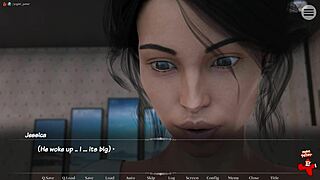 Perfect Bond 4 shows stepmom’s hard nipples tempting young guy in cartoon game