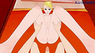 i watch winry rockbell and riza hawkeye intense sex pov hentai