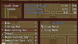 Rescuing two more hot milfs from zombies in this hentai game!