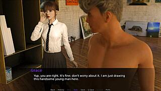 Let’s Play Nudist School Part 9 With Lena!