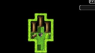 Yuka explores the scattered shard of the yokai adventure