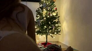 mi amiga folla en fin de año