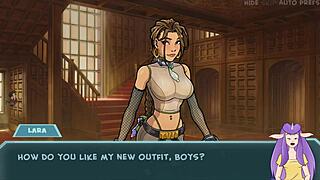 Star Chanel Gets Lara From Behind!