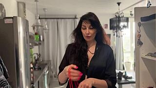 Hot Milf Sucks Two Dicks and Swallows a Full Mouth of Cum