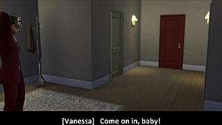 Vanessa’s special guest bangs the girl next door in Sims 4 chapter 18
