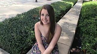 Teen Cali Hayes trades oral for money in rough couple game 😈