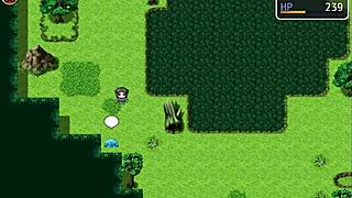 Yuka explores the scattered shard of the yokai adventure