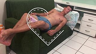 Teen Brunette Assfucked with Monster Cock!