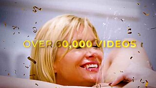 Voyeur teen watches Aidra Fox and Kristen Scott in lesbian licking