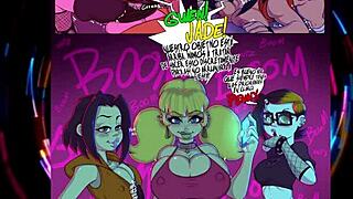 Man, I’m totally into this cartoon party, ya know!