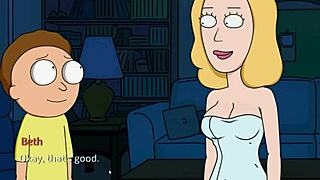 Rick and Morty Parody: Beth TTS in AI-Generated Hentai Action. A Way Back Home Gets Wild.