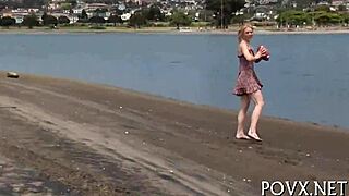 Powerful dude nails wet pussy in pov hardcore