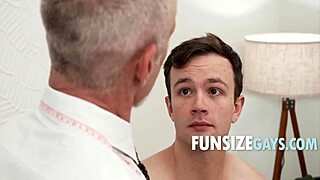 Twink can't resist his dilf tailor. Wanna see more?