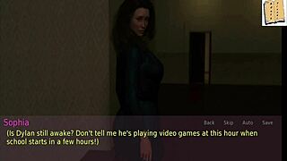 Wife And Stepmother Play Game At 42