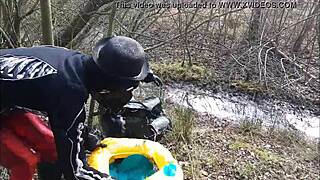 i got brutally dominated by mud trichtern in latex