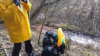 i got brutally dominated by mud trichtern in latex