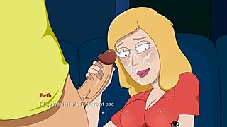 Rick and Morty Parody: Beth TTS in AI-Generated Hentai Action. A Way Back Home Gets Wild.