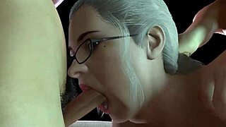 Hey, wanna see this busty cougar take anal while deepthroating?