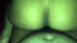 redbone says 'ride this big dick' with her ass