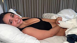 Big titty coworker hailey rose bends over for unprotected sex on business trip